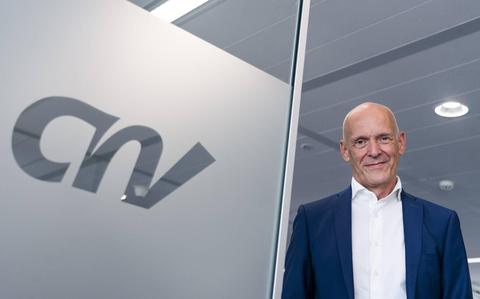 CNV-voorzitter Piet Fortuin.