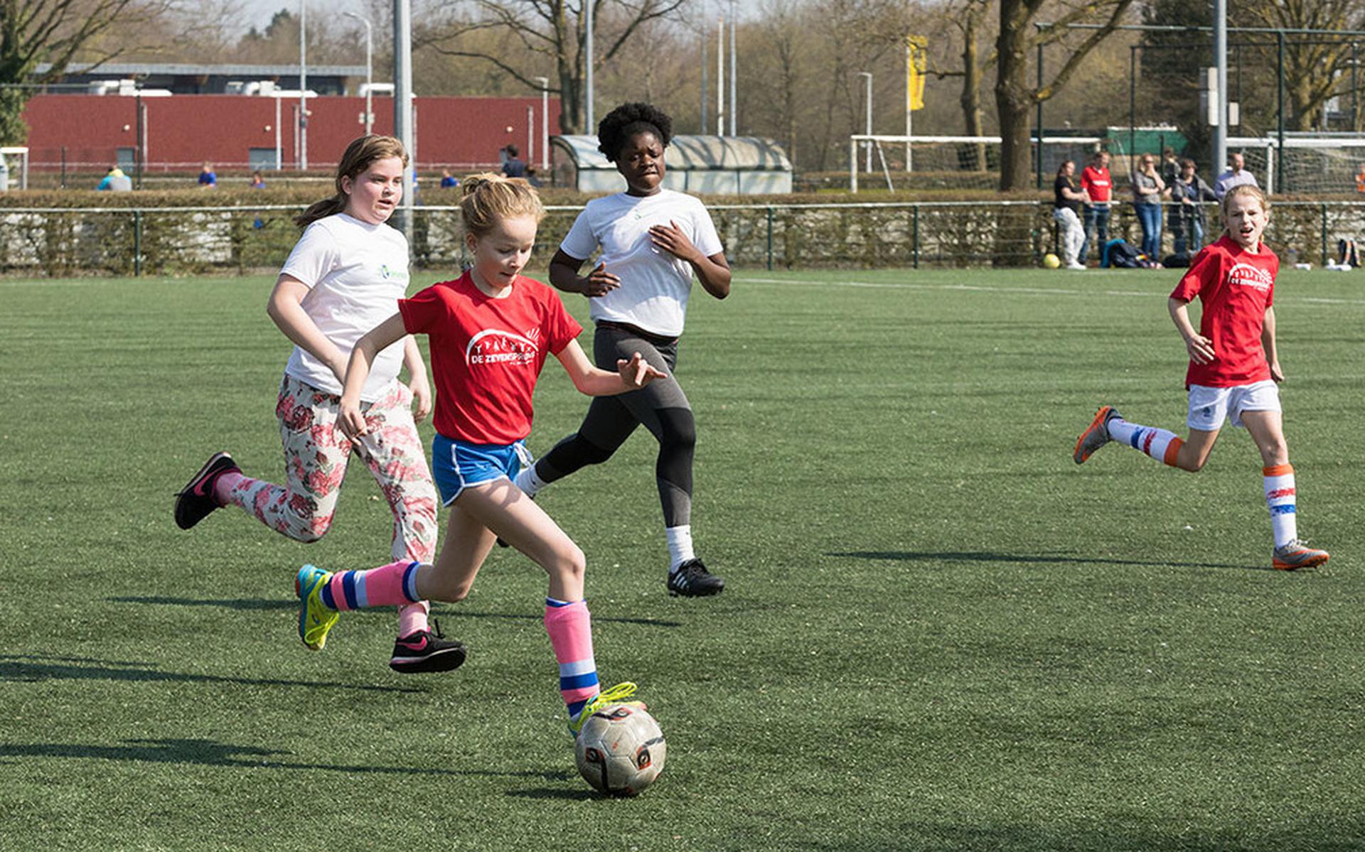 Schoolvoetbal.