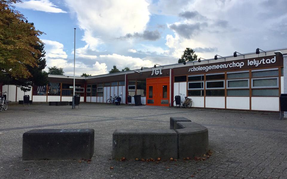 Het voormalig pand van Scholengemeenschap Lelystad.