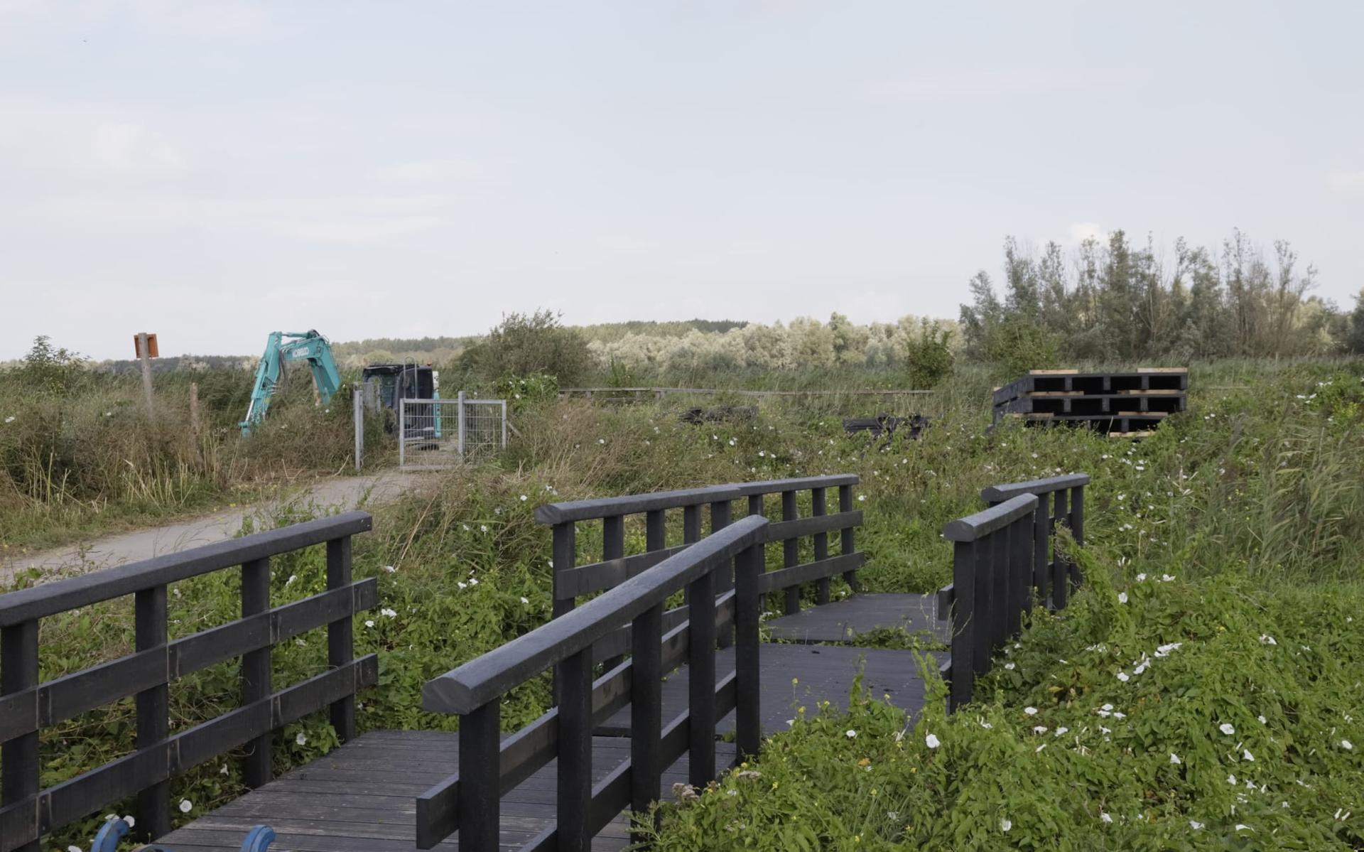 Entree naar De Driehoek in Oostvaardersplassen wordt vernieuwd