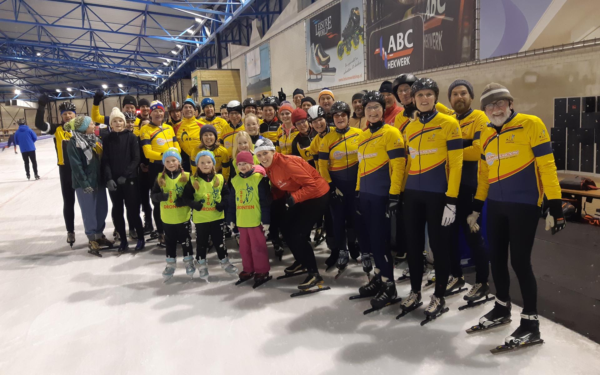 STG Dronten verzorgt al sinds haar oprichting in 1971 schaatstrainingen voor haar leden.