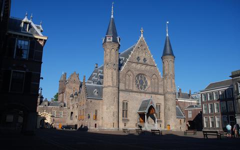 Het Binnenhof in Den Haag.