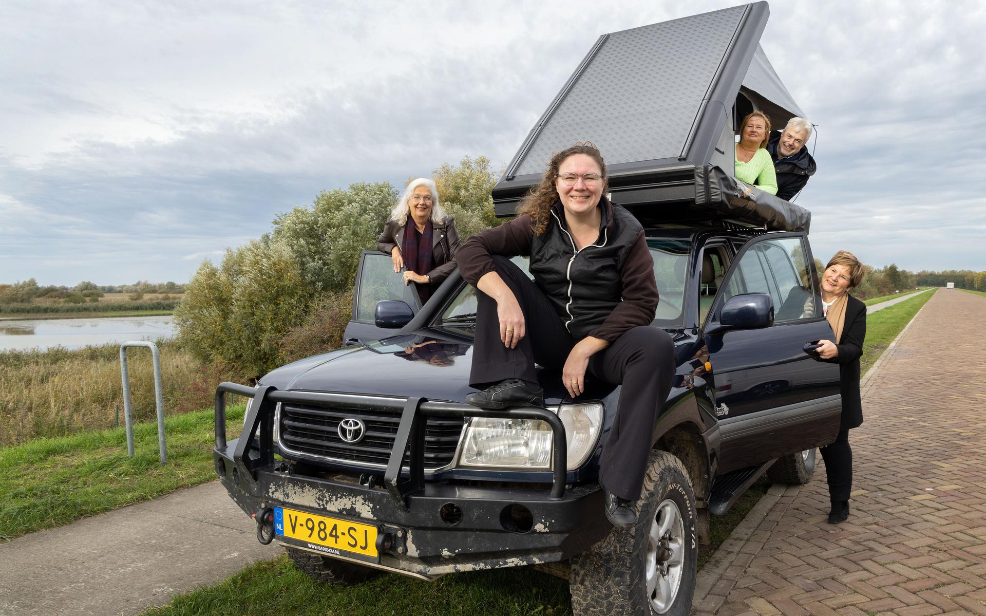 Gwen Glabbers dari Lelystad ingin melintasi Afrika dengan Toyota Land Cruiser untuk memberikan ceramah inspirasional kepada wanita