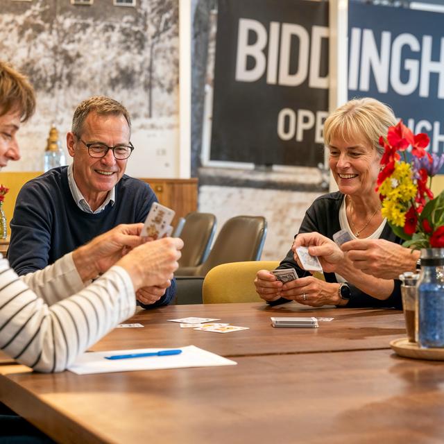 Klaverjasles bij O&V in Biddinghuizen, Dronten en Swifterbant