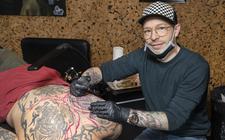 Bas Biesmans van Tattoo Studio BeInked in Lelystad.