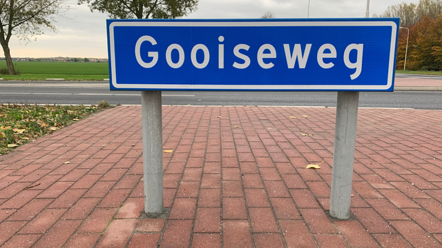 Kruispunt Gooiseweg-Ganzenweg komend weekend afgesloten