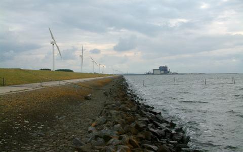 De IJsselmeerdijk.