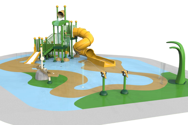Gloednieuw spraypark bij zwembad De Koploper opent in meivakantie